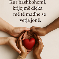 Bashkimi I vizioneve forca e nderimit te se ardhmes